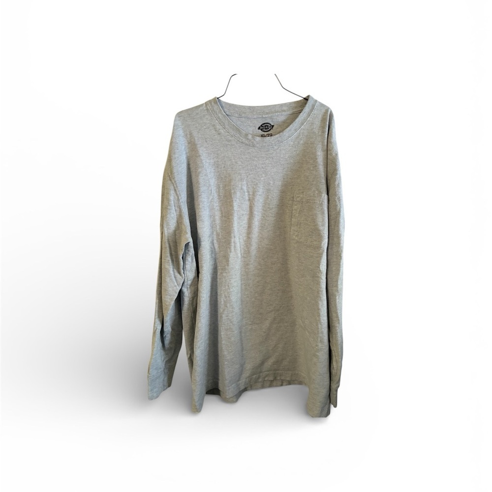 Dickies Heather Gray Long Sleeve Shirt